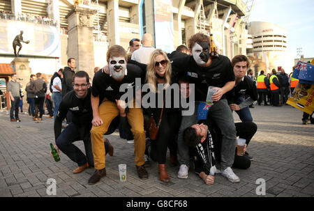 Rugby Union - Coupe du Monde de Rugby 2015 - Nouvelle-Zélande - Final v Australie - Twickenham Banque D'Images