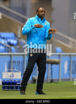 Football - Ligue des jeunes de l'UEFA U19 - Groupe D - v Manchester City - City Football Academy Banque D'Images