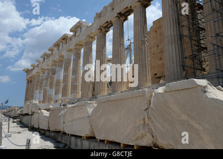 Acropole, Athènes Banque D'Images