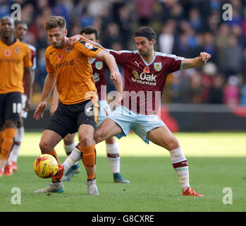 Sky Bet Championship Soccer - - Wolverhampton Wanderers v Burnley - Molineux Banque D'Images