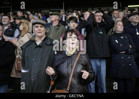 Les courses de chevaux - Badger Ales 24 - Hippodrome de Wincanton Banque D'Images