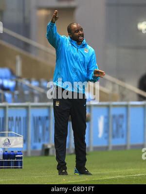 Football - Ligue des jeunes de l'UEFA U19 - Groupe D - v Manchester City - City Football Academy Banque D'Images