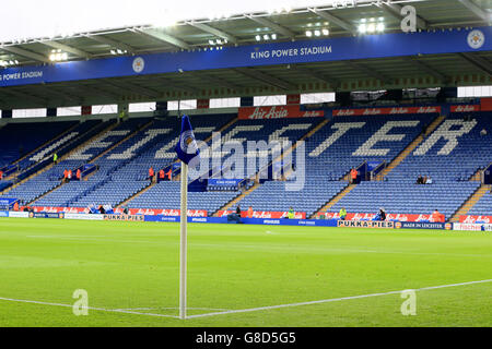 Football - Barclays Premier League - Leicester City v Crystal Palace - King Power Stadium.Vue générale du stade King Power avant le match Banque D'Images