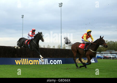 Horse Racing - Hippodrome de Kempton Banque D'Images