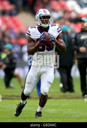 Gridiron - NFL International Series 2015 - Buffalo Bills / Jacksonville Jaguars - Wembley Stadium. Charles Clay de Buffalo Bills Banque D'Images