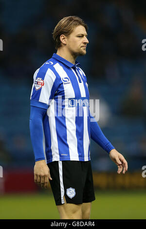 Football - Championnat Sky Bet - Sheffield mercredi et Nottingham Forest - Hillsborough. Glenn Loovens, Sheffield mercredi Banque D'Images