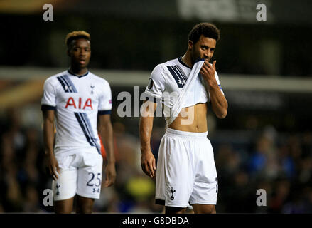 Football - UEFA Europa League - Groupe J - Tottenham Hotspur v Anderlecht - White Hart Lane.Mousa Dembele de Tottenham Hotspur lors du match de l'UEFA Europa League à White Hart Lane, Londres. Banque D'Images