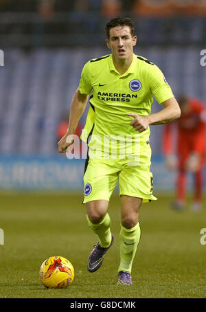 Soccer - Sky Bet Championship - Sheffield Wednesday v Brighton et Hove Albion - Hillsborough. Brighton et Lewis Dunk de Hove Albion Banque D'Images