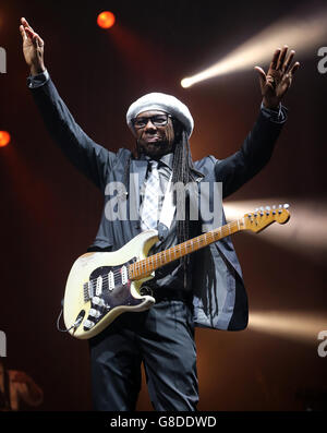 POUR Nile Rodgers of chic le deuxième jour du festival Metropolis au RDS à Dublin. Banque D'Images