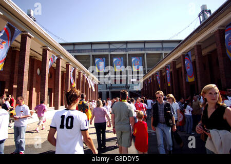 Football - coupe des Confédérations de la FIFA 2005 - Groupe A - Tunisie / Allemagne - Stade de la coupe du monde. Stade de la coupe du monde Banque D'Images