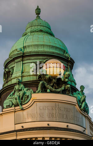 Bâtiment, Generali, Albertinaplatz, Vienne, Autriche Banque D'Images