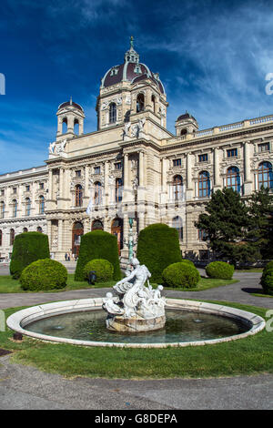 Le Kunsthistorisches Museum ou Musée de l'histoire de l'Art, Vienne, Autriche Banque D'Images