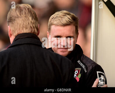 Football - Barclays Premier League - Southampton / AFC Bournemouth - St Mary's. Eddie Howe, responsable de l'AFC Bournemouth Banque D'Images