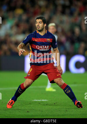 Football - Ligue des champions de l'UEFA - Groupe E - Barcelone / Bayer Leverkusen - Camp Nou. Luis Suarez, Barcelone Banque D'Images