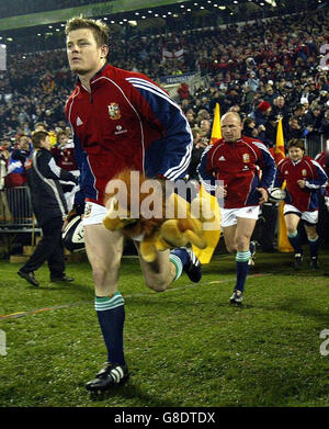 Rugby Union - British & Irish Lions Tour - Premier Test - Nouvelle-Zélande v Lions Britanniques - Jade Stadium Banque D'Images