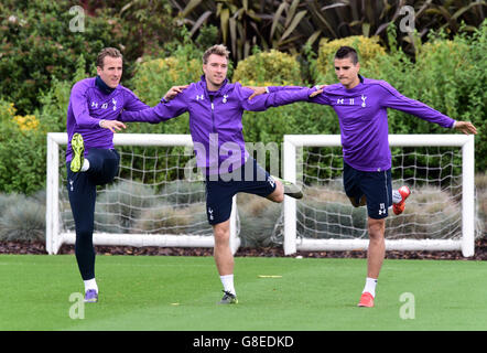 Football - UEFA Europa League - Groupe J - Tottenham Hotspur Tottenham Hotspur v Anderlecht - Session de formation - Enfield fréquemment... Banque D'Images