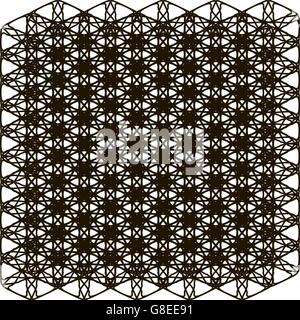 Abstract vintage papier peint géométrique motif de fond. Vector illustration. EPS10 Illustration de Vecteur