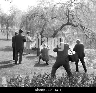 James Callaghan - St James' Park, Londres Banque D'Images