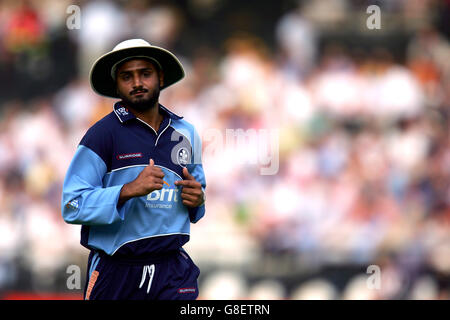 Cricket - Twenty20 Cup - Middlesex Crusaders v Surrey Lions - Lord's. Harbhajan Singh, Surrey Lions Banque D'Images