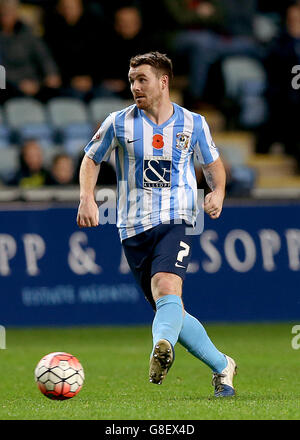 Football - Emirates FA Cup - Premier tour - Coventry City / Northampton Town - Ricoh Arena. John Fleck, Coventry City Banque D'Images