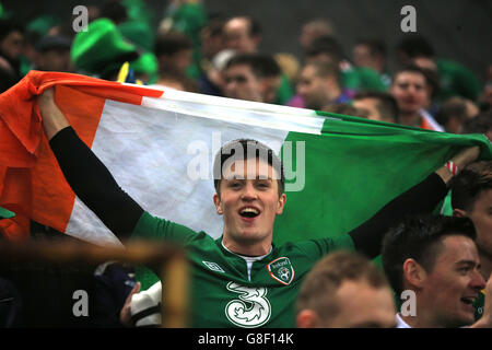 La Bosnie-Herzégovine et République d'Irlande - UEFA Euro 2016 Qualifications - Play-off - Première manche - Stadion Bilino Polje Banque D'Images