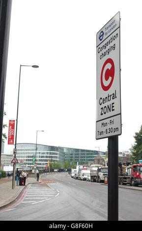 Les attaques terroristes de Londres Banque D'Images