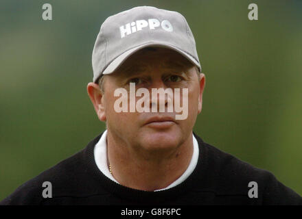 Golf - Barclays Scottish Open 2005 - Loch Lomond. Ian Woosnam, pays de Galles, laisse le dix-huitième vert. Banque D'Images