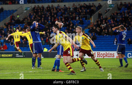 Cardiff v Burnley - Sky Bet Championship - Cardiff City Stadium Banque D'Images