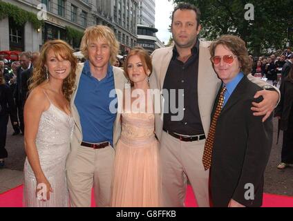 Wedding Crashers première mondiale - West End - Odeon Leicester Square Banque D'Images