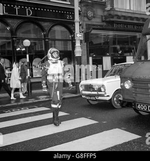 Combinaison spatiale - Howard Taylor - Londres Banque D'Images