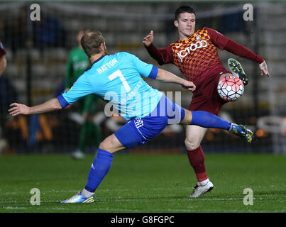 Bradford City v Aldershot Town - Unis FA Cup - Premier tour - Replay - Valley Parade Banque D'Images