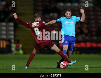 Bradford City v Aldershot Town - Unis FA Cup - Premier tour - Replay - Valley Parade Banque D'Images