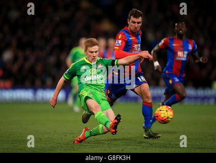 Duncan Watmore de Sunderland en action pendant le match de la Barclays Premier League à Selhurst Park, Londres. Banque D'Images