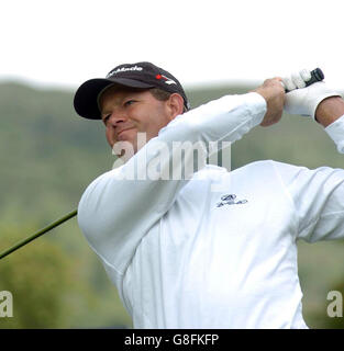 Golf - Barclays Scottish Open 2005 - Loch Lomond. Le Retief Goosen d'Afrique du Sud. Banque D'Images