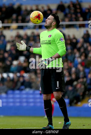 Birmingham City / Charlton Athletic - Sky Bet Championship - St Andrews. Stephen Henderson, gardien de but athlétique de Charlton Banque D'Images