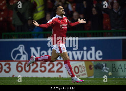 Swindon Town v Scunthorpe United - Sky Bet la League One - County Ground Banque D'Images