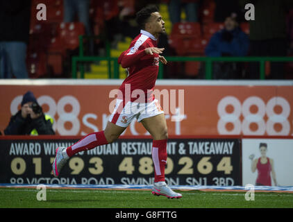 Swindon Town v Scunthorpe United - Sky Bet la League One - County Ground Banque D'Images