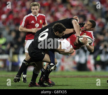 Rugby Union - British & Irish Lions Tour - Deuxième Test - Nouvelle-Zélande v Lions Britanniques - le stade Westpac Banque D'Images