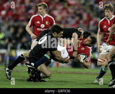 Rugby Union - British & Irish Lions Tour - Deuxième Test - Nouvelle-Zélande v Lions Britanniques - le stade Westpac Banque D'Images