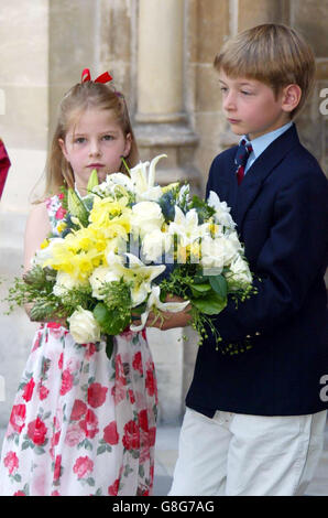 60e anniversaire de la Seconde Guerre mondiale - Service de l'abbaye de Westminster Banque D'Images