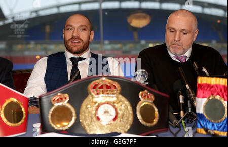 Tyson Fury Homecoming - Bolton Banque D'Images