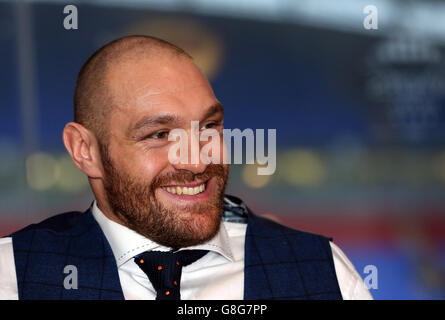 Tyson Fury Homecoming - Bolton Banque D'Images