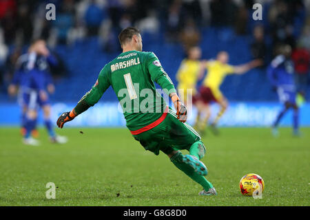 Cardiff v Burnley - Sky Bet Championship - Cardiff City Stadium Banque D'Images