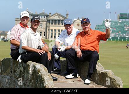 Golf - 134e Open Championship 2005 - Tour de la pratique Banque D'Images