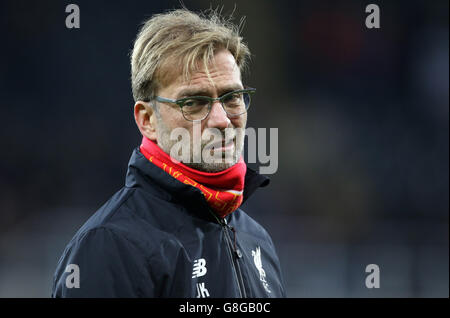 Newcastle United / Liverpool - Barclays Premier League - St James' Park.Jurgen Klopp, directeur de Liverpool, lors du match de la Barclays Premier League à St James' Park, Newcastle. Banque D'Images