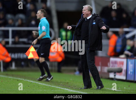 Newcastle United / Liverpool - Barclays Premier League - St James' Park.Steve McClaren, directeur de Newcastle United, lors du match de la Barclays Premier League à St James' Park, Newcastle. Banque D'Images