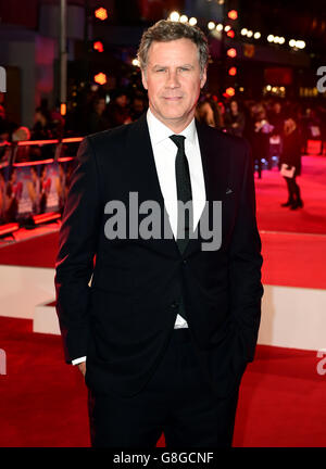 Will Ferrell assiste à la première de Daddy's Home au vue West End Cinema, Leicester Square, Londres. APPUYEZ SUR ASSOCIATION photo. Date de la photo: Mercredi 9 décembre 2015. Voir l'histoire de PA SHOWBIZ DaddysHome. Le crédit photo devrait se lire comme suit : Ian West/PA Wire Banque D'Images