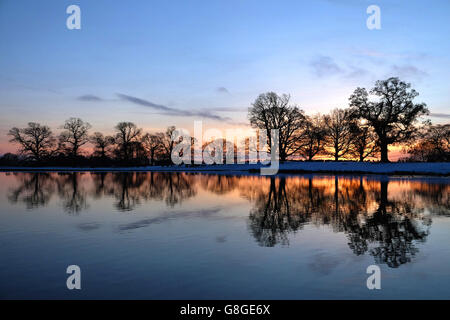 Météo Hiver 2015 13 déc. Banque D'Images