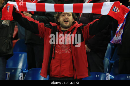 V Atletico Madrid Galatasaray - Ligue des Champions - Groupe C - Estadio Vicente Calderón Banque D'Images