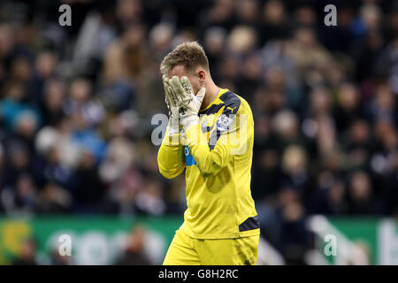 Newcastle United / Liverpool - Barclays Premier League - St James' Park. Rob Elliot, gardien de but de Newcastle United Banque D'Images